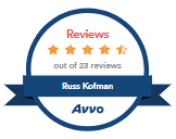 AVVO Out of 23 Reviews